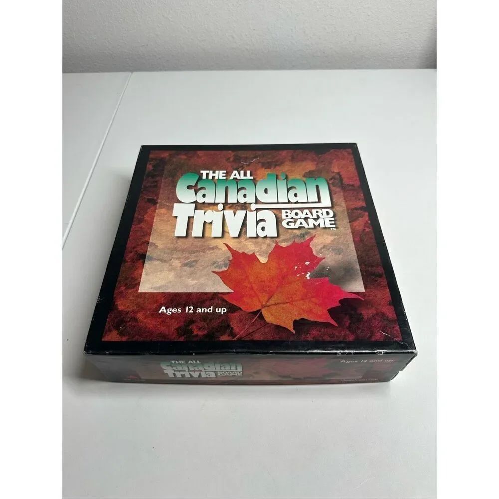 The Canadian Trivia Board game 130th anniversary